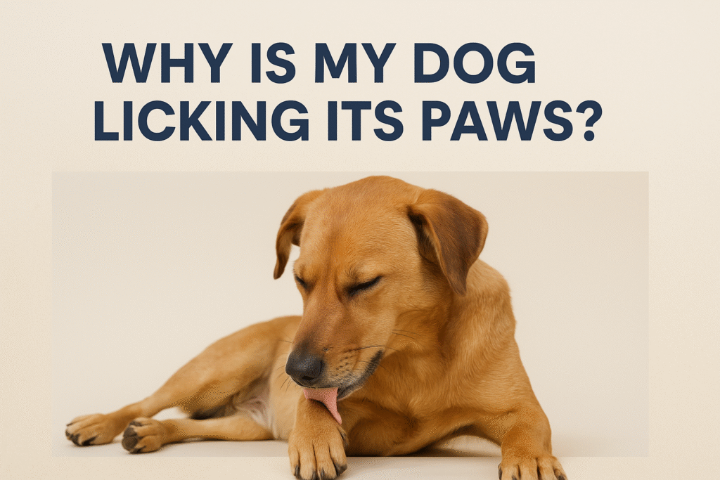 Why is My Dog Licking Its Paws