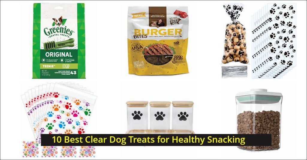clear dog treats Image